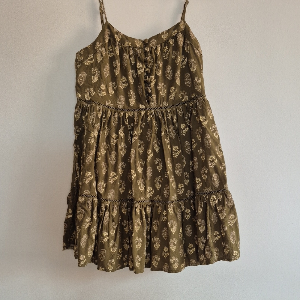 Urban Outfitters Dress, Y2K  Olive Babydoll Style